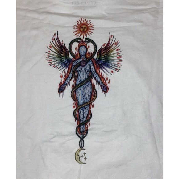 MBM Gallery Body of fire, soul of ice art Marcos Alvarado Lightweight Hoodie L - Picture 5 of 9